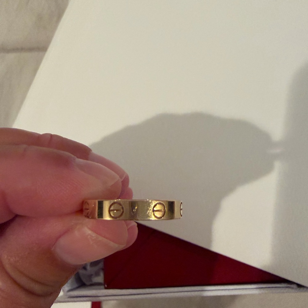 Cartier Gold Wedding Ring - Picture 13 of 16